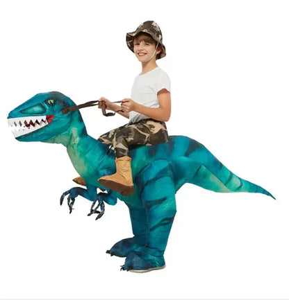 Skanto | Ride-On Inflatable Dinosaur Costume for Kids – Fun Party Outfit for Parties & Halloween