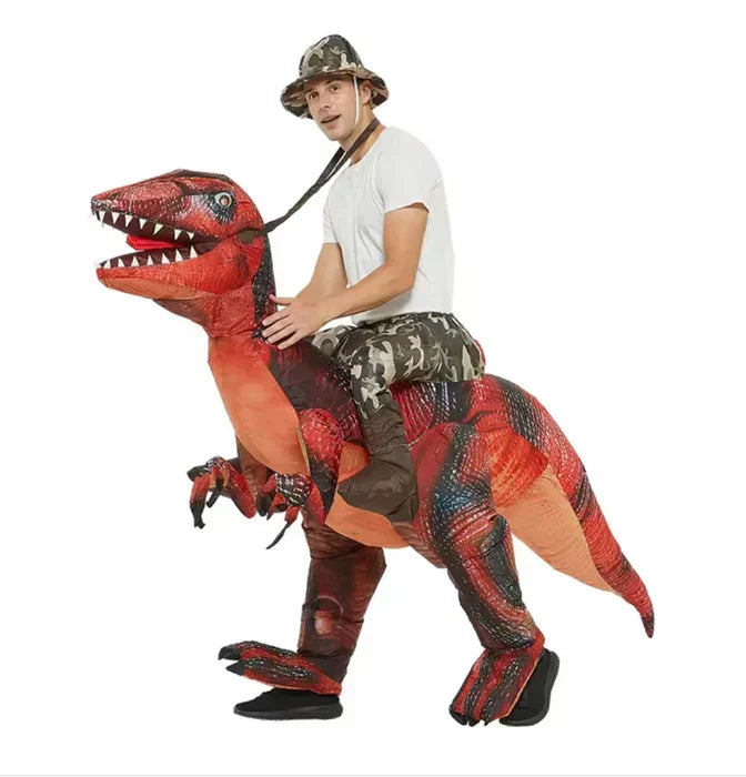 Skanto | Ride-On Inflatable Dinosaur Costume for Kids – Fun Party Outfit for Parties & Halloween