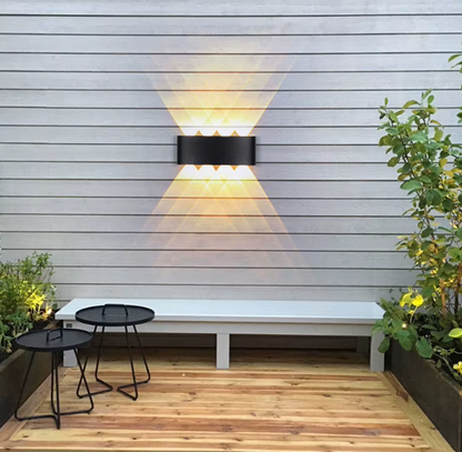 Skanto | Modern Indoor Outdoor Wall Light – Minimalist LED Fixture