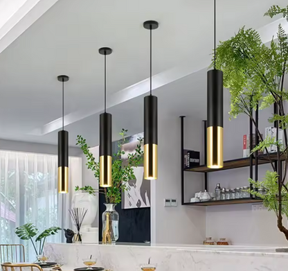 BowLift | Stark Concrete Pendant Light – Dimmable Ceiling Lamp