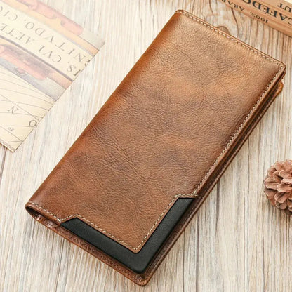 BowLift | Slim Vintage Wallet – Durable Synthetic Leather, cleverly organized