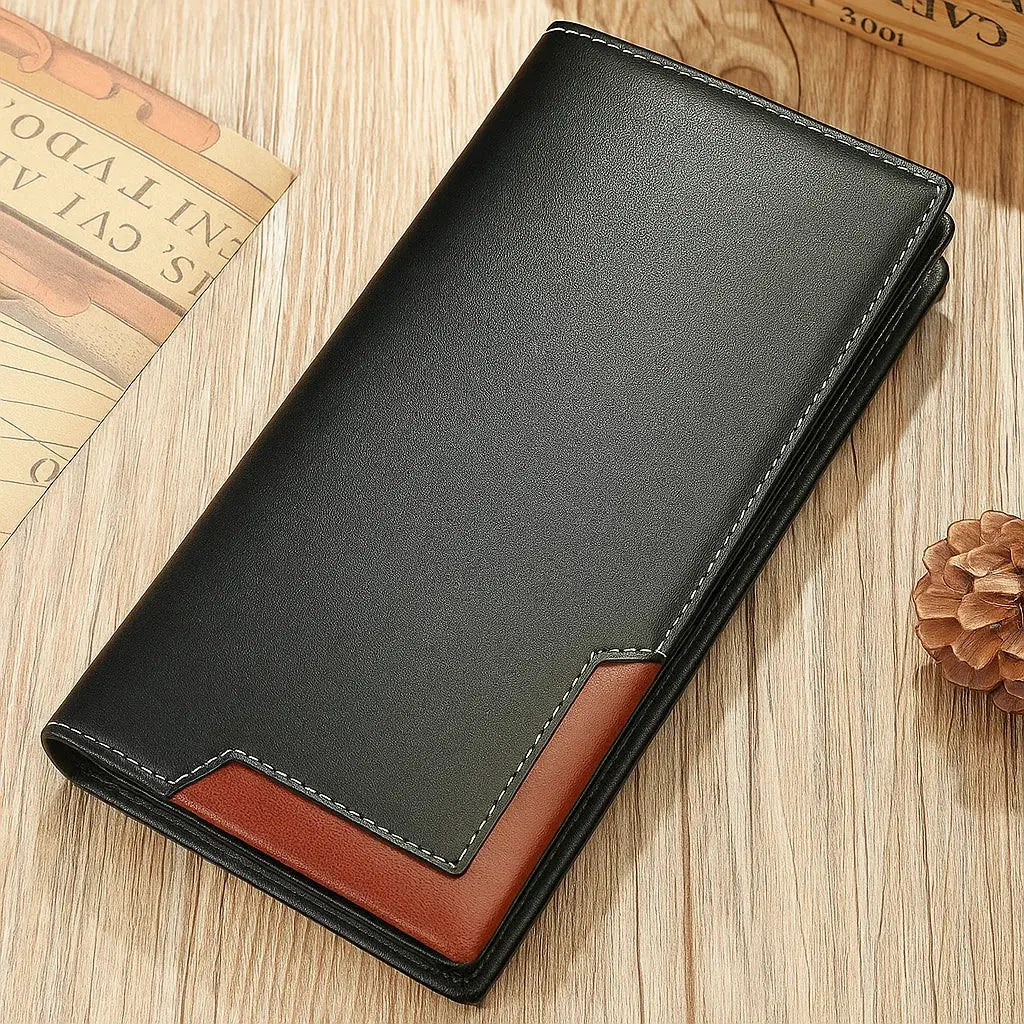BowLift | Slim Vintage Wallet – Durable Synthetic Leather, cleverly organized