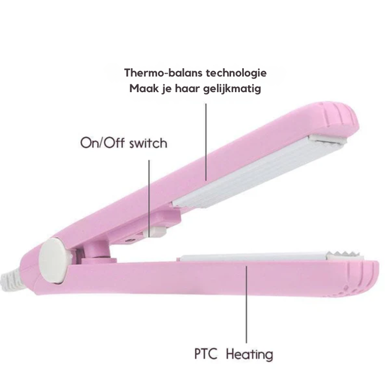 BowLift | Bella™ Mini Curling Iron l Curls your hair beautifully in just 5 minutes!