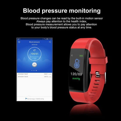 Skanto | New Smartwatch Men Women Heart Rate Monitor Blood Pressure Fitness Tracker Smartwatch Sports Watch PK FITBITS