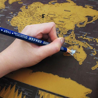 Scratch-off World Map (2 sizes) | Karnz