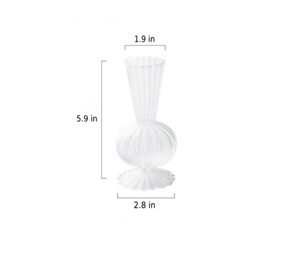 BowLift | Petal-Textured-Glass Accents & Vases