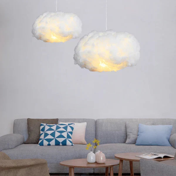 BowLift | Dreamy Cloud Lamp | Soft Ceiling Lightsing for Bedroom Decor