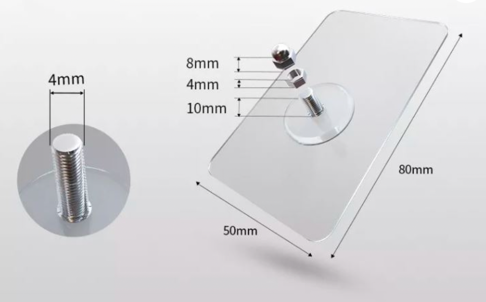 Self-adhesive nail | Load capacity of 10 kg | Suitable for all walls | Karnz