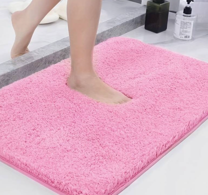 Thick Microfiber Bath Mat - Soft, Absorbent, Non-Slip - Perfect for Bathrooms and Bedrooms | Skanto