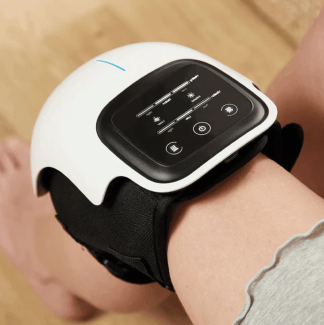 Skanto Skanto | WarmFit Knee Massager with Infrared and Vibration – Wireless and Rechargeable