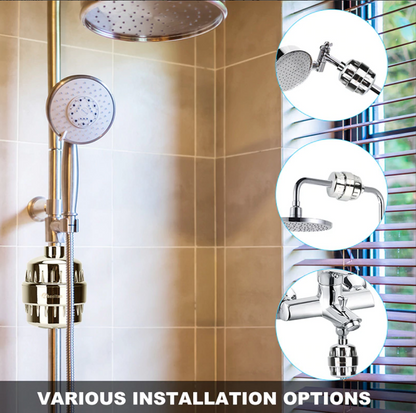 Skanto | Aqua™ High-Pressure Universal Shower Filter