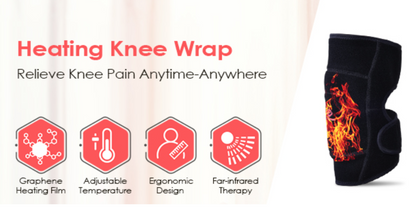 Skanto | Infrared Heated Knee Physiotherapy Massager - Pain Relief Rehabilitation