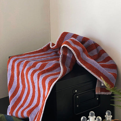 Colourful Checkerboard & Stripe Towels | Bowlift