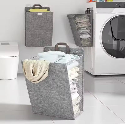 Skanto | Wall-Mounted Foldable Laundry Basket