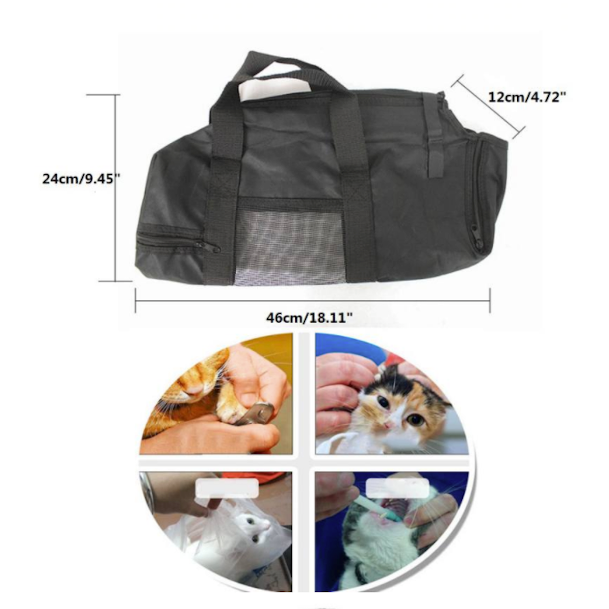 Skanto | Skanto Adjustable Cat Grooming Restraint Bag