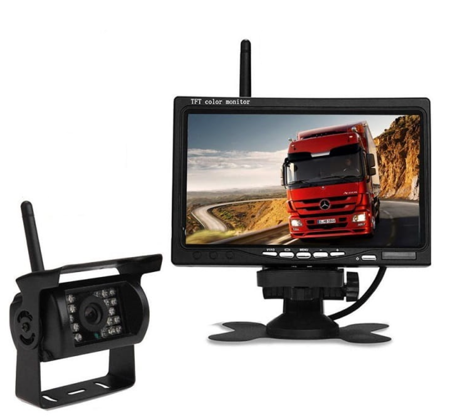 Skanto Skanto | Trailer Truck RV Wireless Backup Camera System with 7" Screen & Wide-Angle View