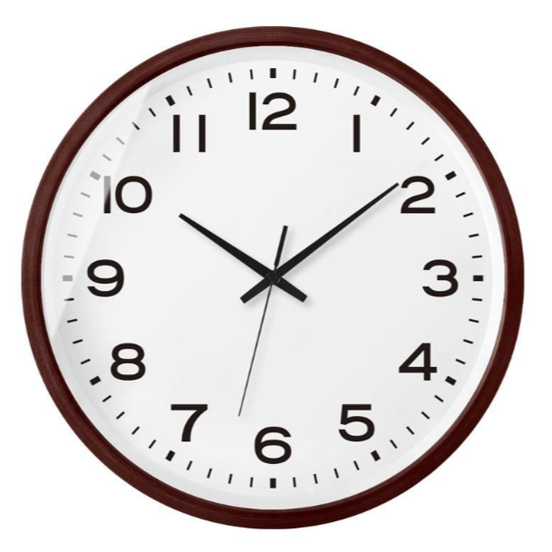 Skanto Scandinavian Wood Wall Clock