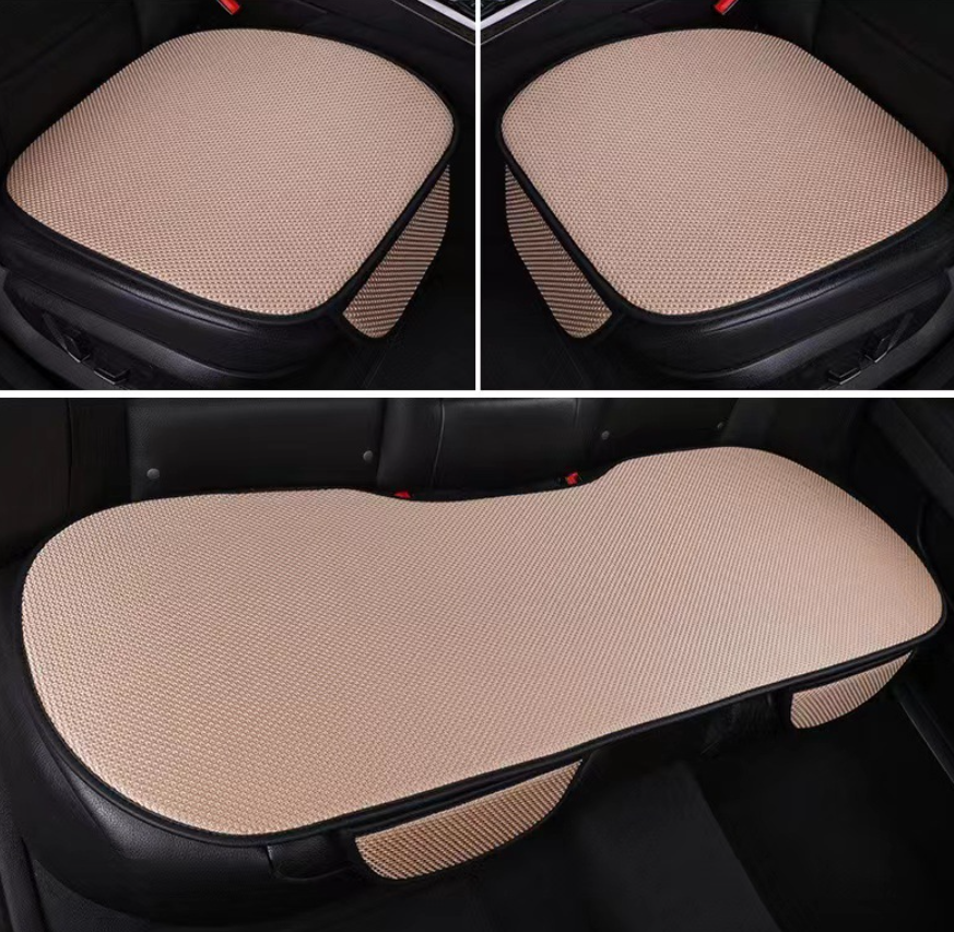 Skanto | BreezeComfort Car Seat Cover Set – Breathable Ice Silk Car Seat Cushion with Massage Effect