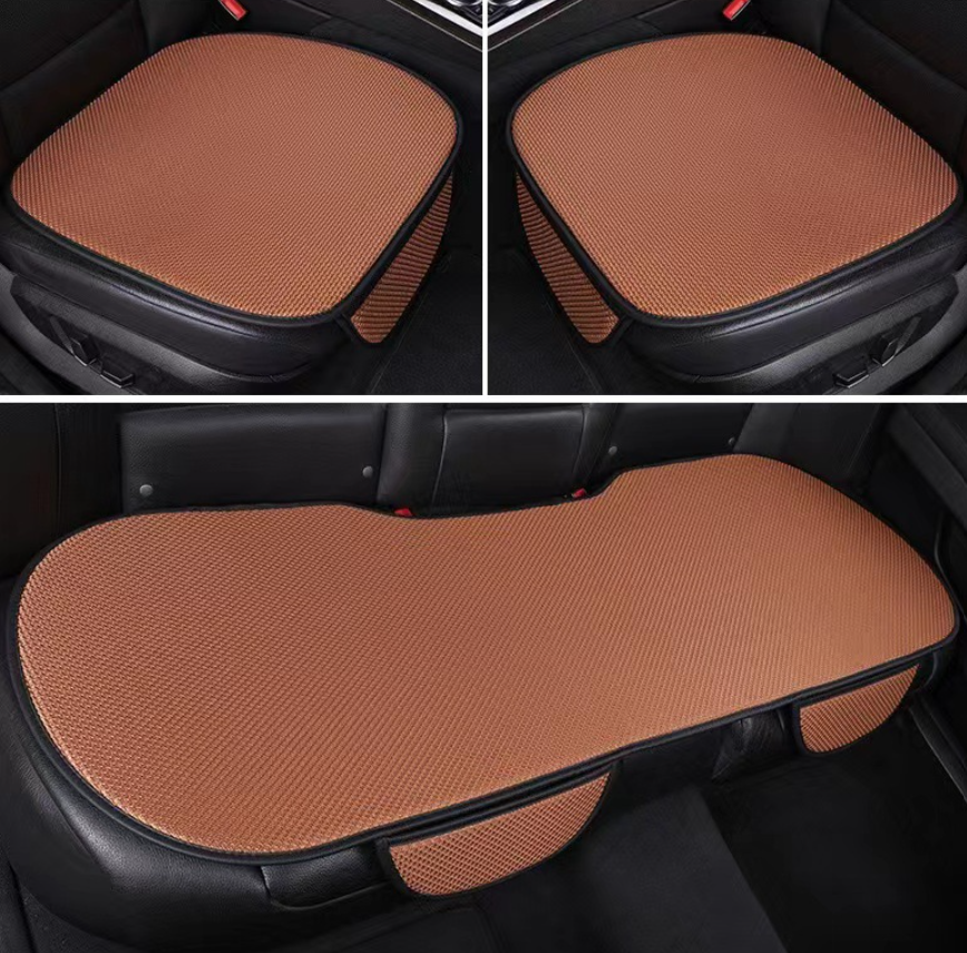 Skanto | BreezeComfort Car Seat Cover Set – Breathable Ice Silk Car Seat Cushion with Massage Effect