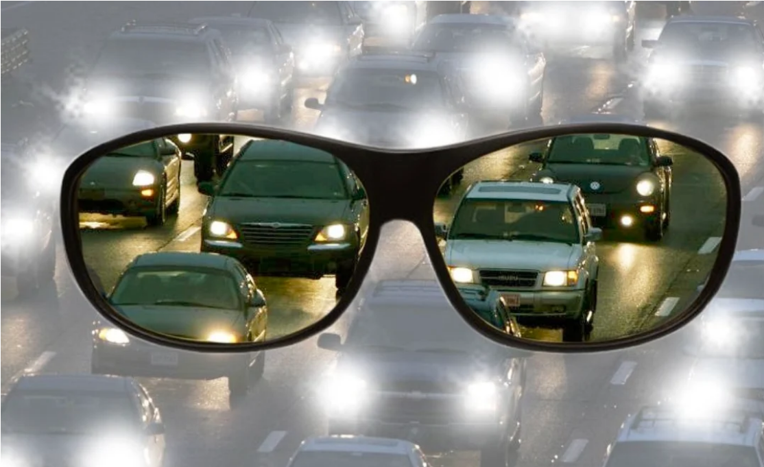 Brehn | Night glasses with "GlareCut" technology (Safe driving at night)