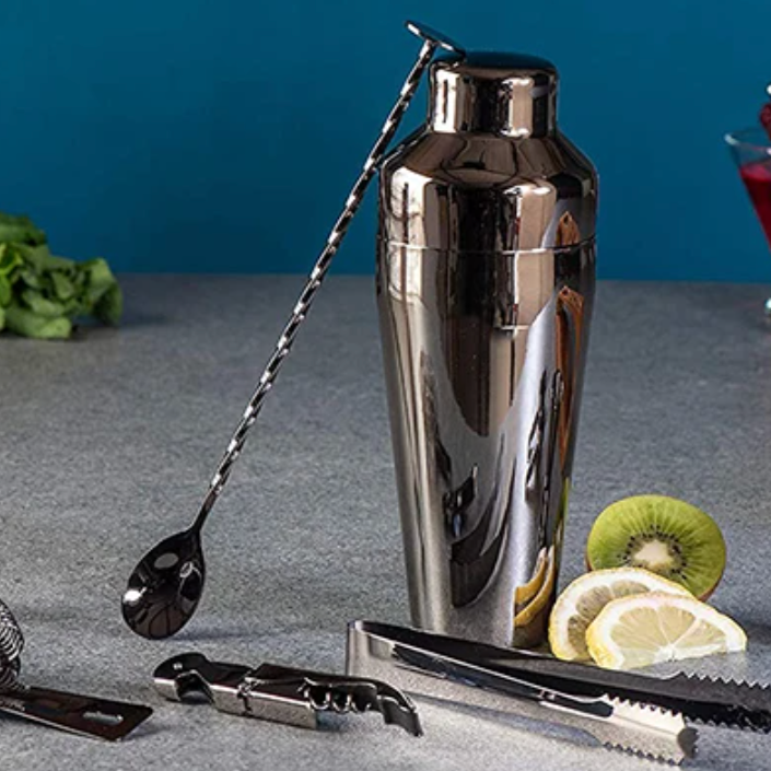 Stirré Elite Cocktail Set – Luxury Metal Bar Set Essentials | Karnz
