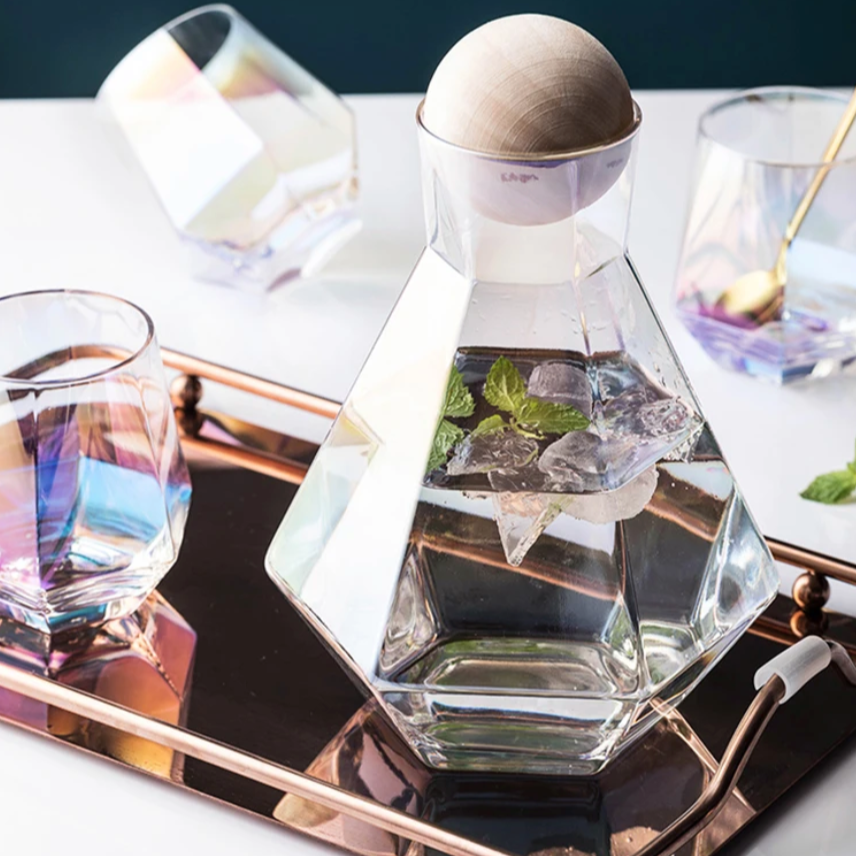 Diamond Drinkware 5-Piece Set Brehn