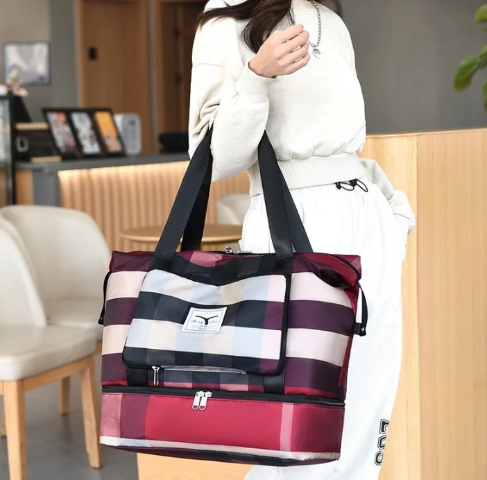 Foldable Bag | Wet Separation Travel Bag | Karnz