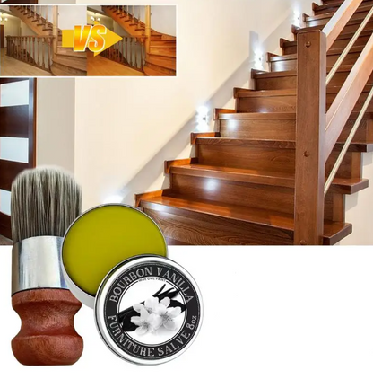 LeatherRevive | Leather Furniture Cream with Wooden Brush | Karnz