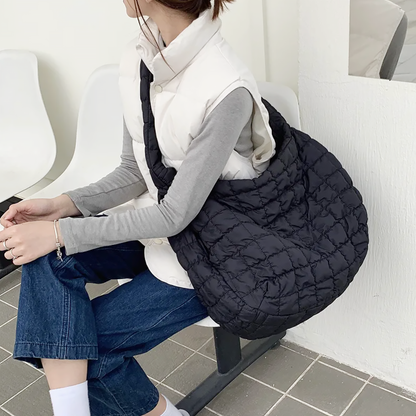 Skanto | Cross Quilt X-Large Shoulder Bag