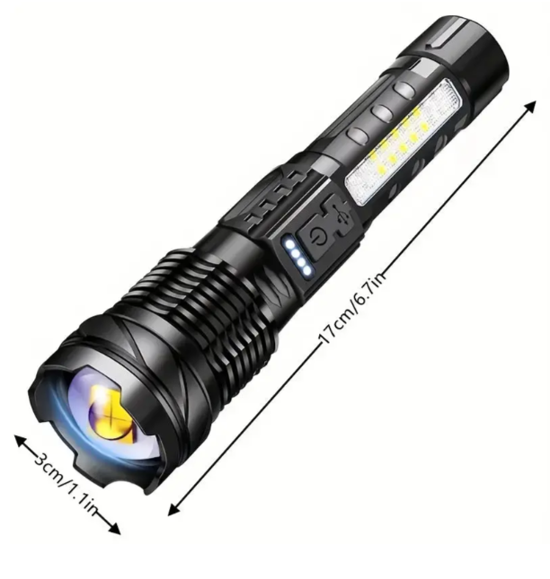 Skanto | High-Performance Military Flashlight with 5000 Lumens