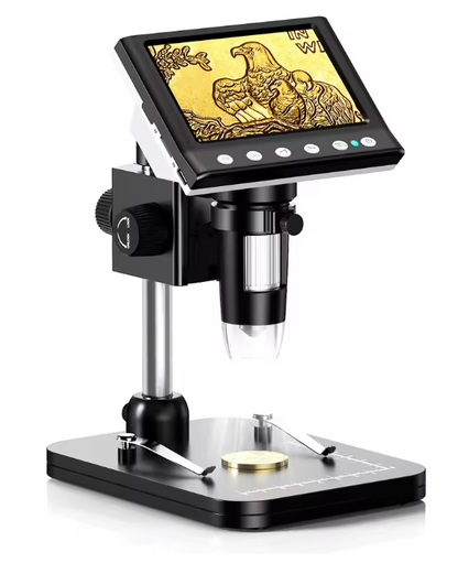 Skanto | Digital Microscope with 4.3'' Screen – 1000X Magnification