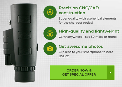 Skanto | Starscope HD Monocular – High-Performance Waterproof Telescope with Smartphone Holder & Tripod
