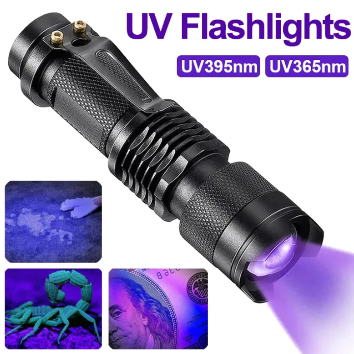 Skanto | UV LED Flashlight – Ultraviolet Light for Stain Detection and Pet Urine