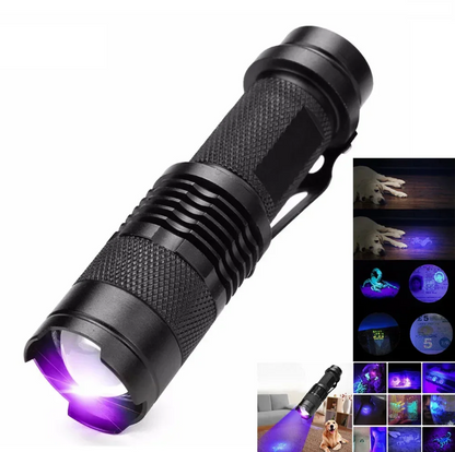 Skanto | UV LED Flashlight – Ultraviolet Light for Stain Detection and Pet Urine