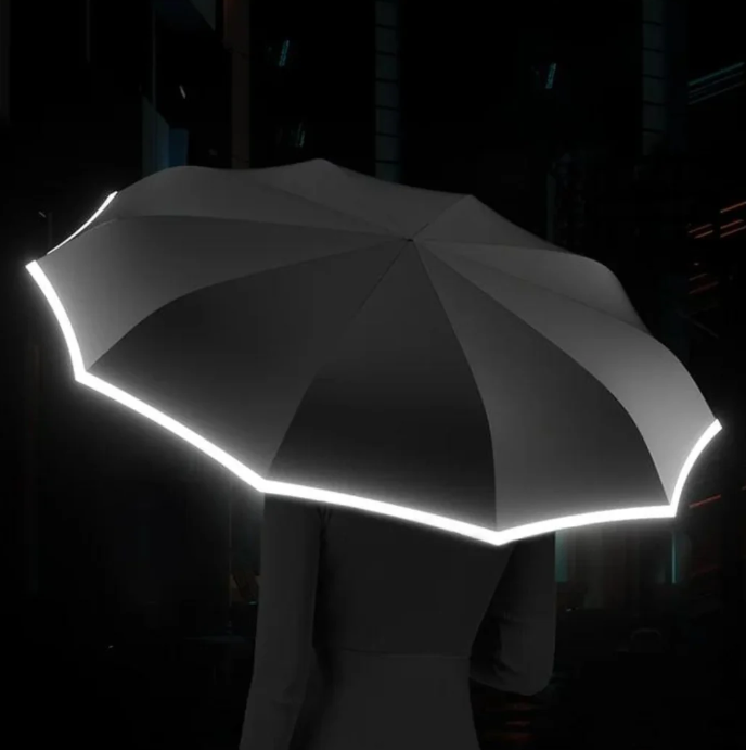 BowLift | Stormproof umbrella with reflective edge