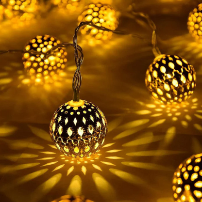 BowLift | Oriental Waterproof Solar String Lights
