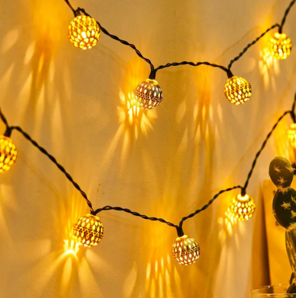 BowLift | Oriental Waterproof Solar String Lights