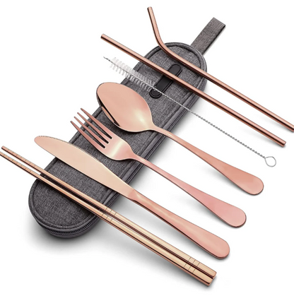 BowLift | Compact stainless steel cutlery set for on the go