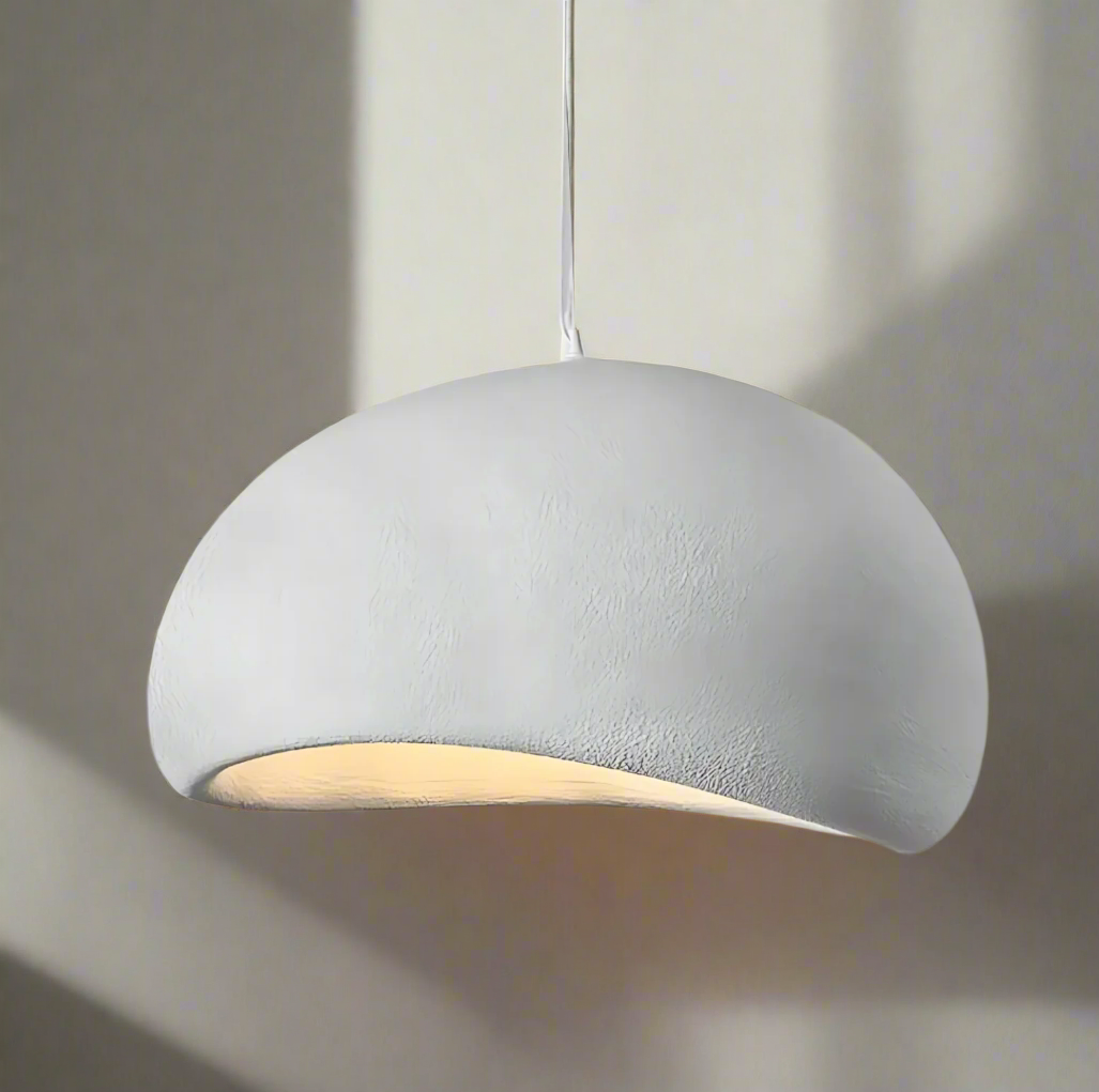 Skanto | LED Pendant Lamp - Nordic Wabi Sabi Design - Adjustable Lighting Fixture for Home Decor & Modern Interiors