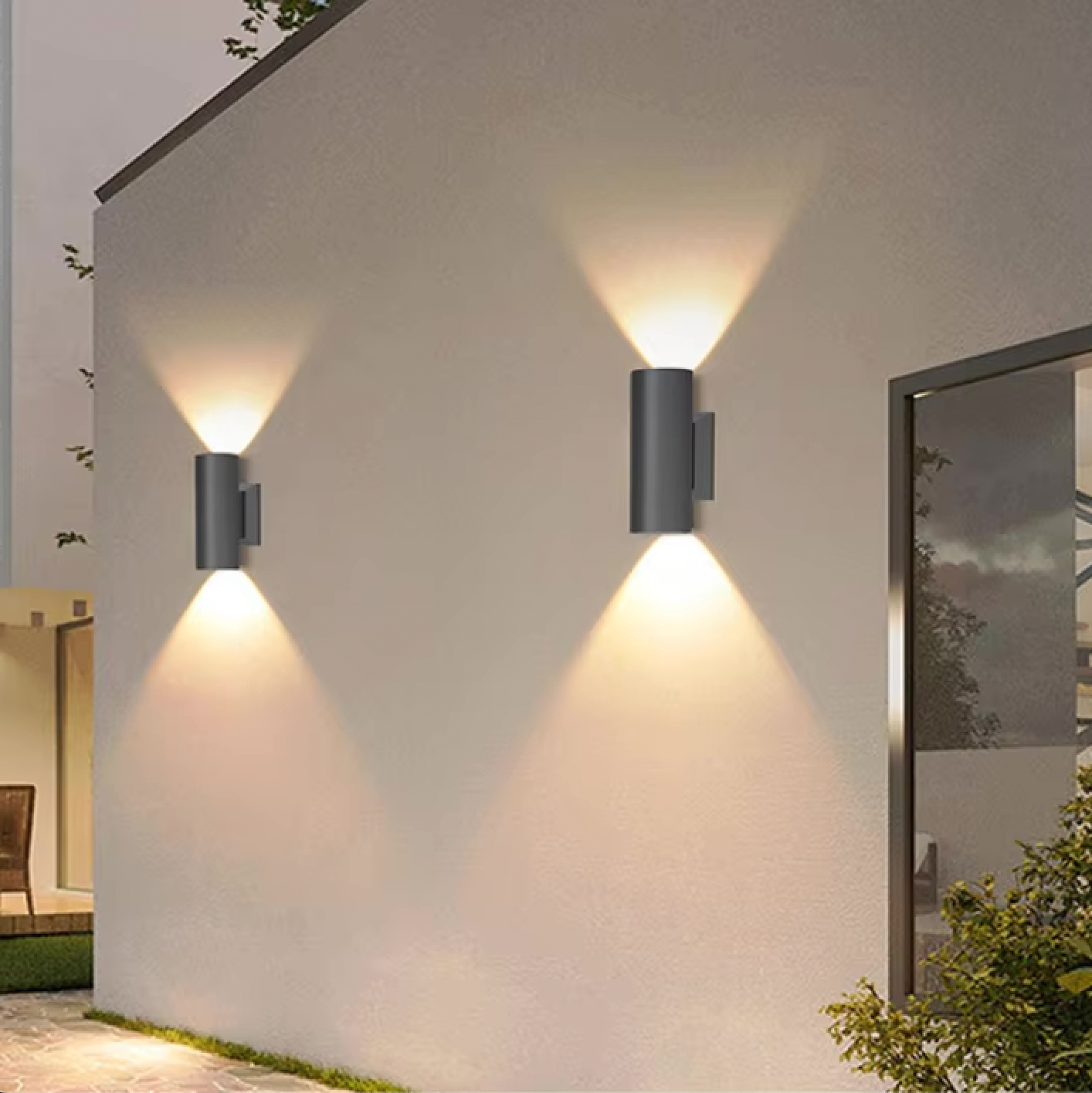 BowLift | Outdoor Wall Light | LED Aluminium Lighting for Garden