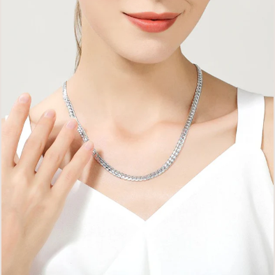 BowLift | Sterling Silver Chain Necklace for Women Elegant Gift