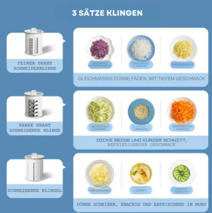 Electric Vegetable Slicer | Quick & Efficient Food Preparation | Bowlift