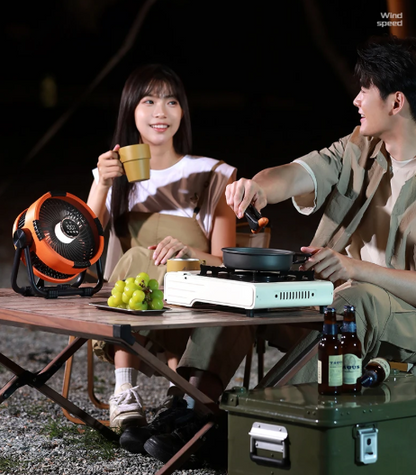 BowLift | Riley 3-in-1 Camping Fan with LED and Power Bank – 20,000mAh Outdoor Fan with Hook & Remote Control