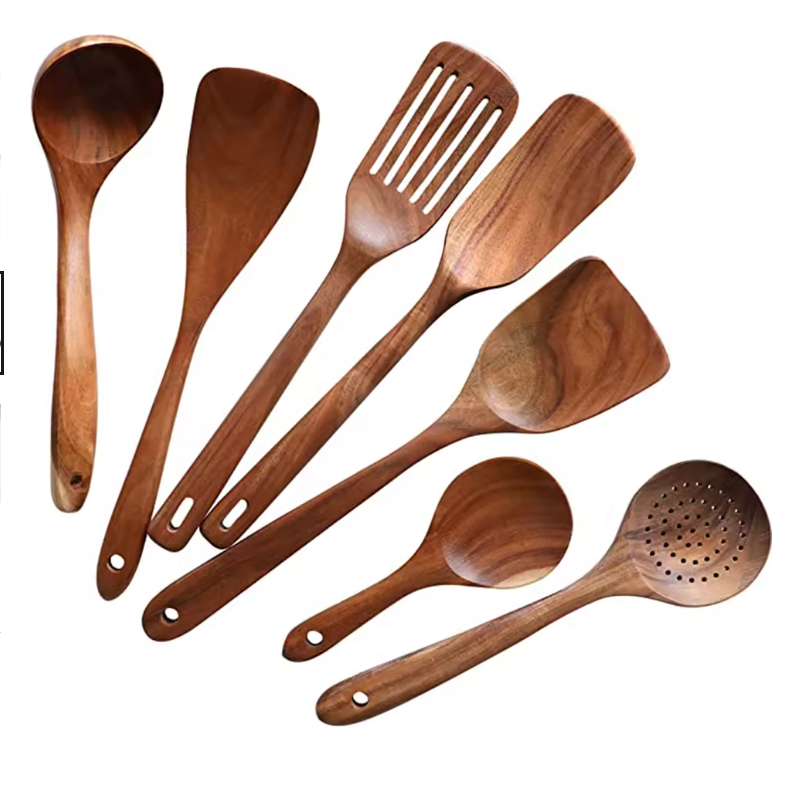 EcoWood – Luxurious wooden cookware set with Karnz storage bucket