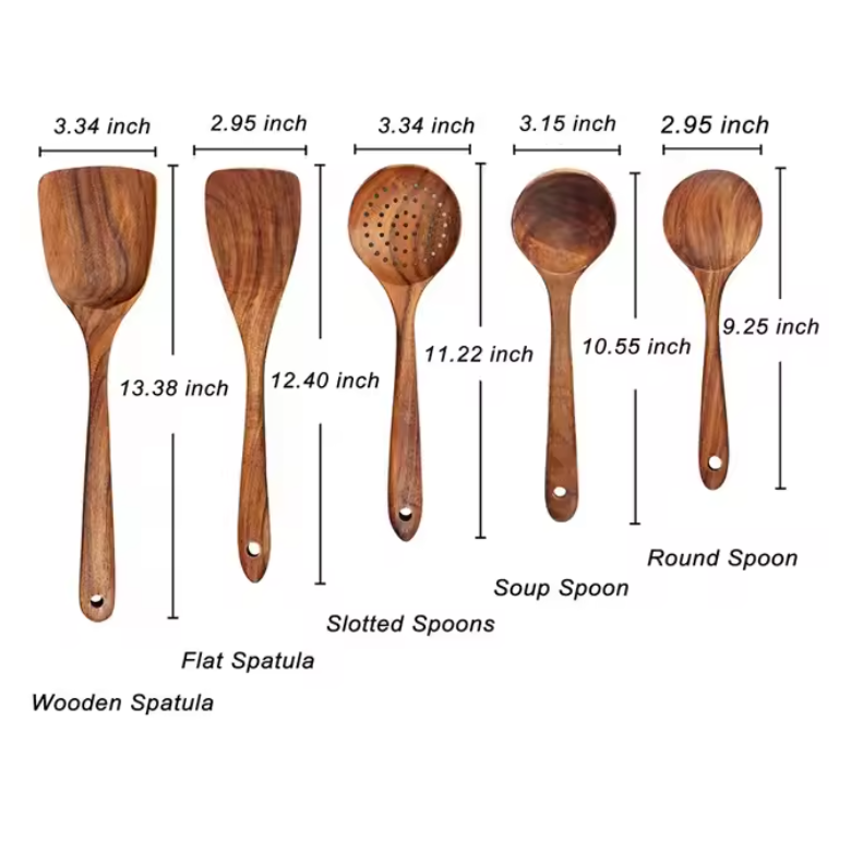 EcoWood – Luxurious wooden cookware set with Karnz storage bucket