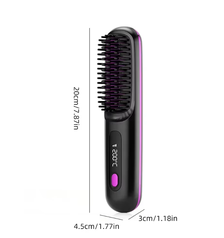 Thermal Styling Brush for Short Hair & Bangs | Karnz