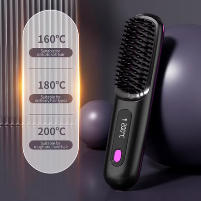 Thermal Styling Brush for Short Hair & Bangs | Karnz