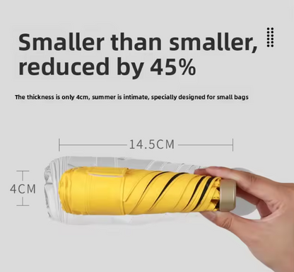 Mini pocket umbrella UV protection compact | Karnz