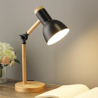 Skanto | Scandinavian Wood Table Lamp