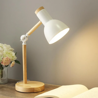 Skanto | Scandinavian Wood Table Lamp